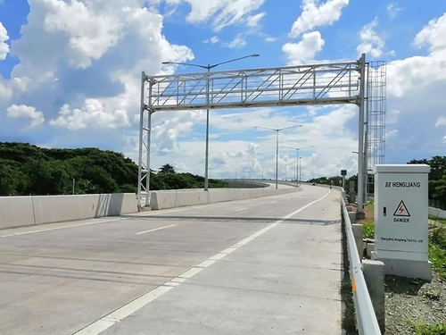 mais recente caso da empresa sobre Sistema de pesagem de alta velocidade nas Filipinas foi concluído